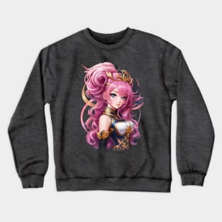 Ophiuchus Chronicles: Legendary AI Anime Character Art Crewneck Sweatshirt